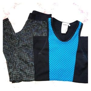 Women’s Gymshark Leggings + Tank Set | M size